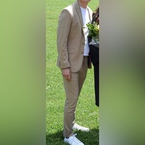 Tan Suit (Extra Slim)